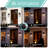 Modern Dusk to Dawn And Motion Sensor Outdoor Wall Light With Clear Glass-211322026