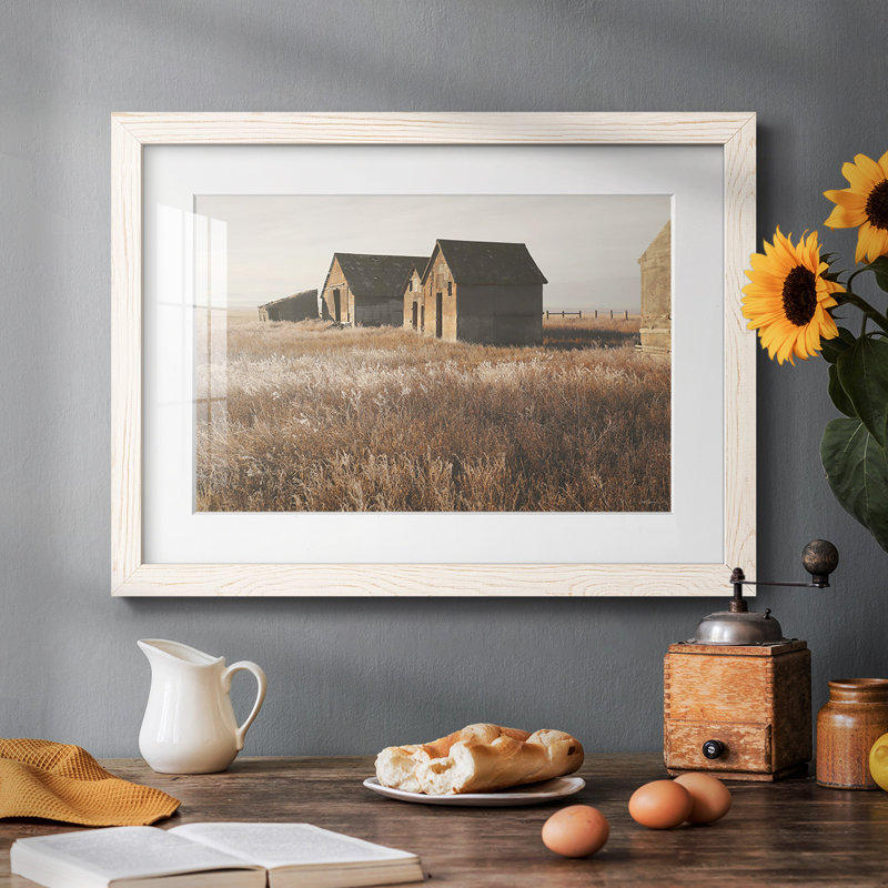 The Old Farm, Blanc, H 18 po x l 26 po x P 1,5 po