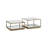 Glass Top Nesting Tables