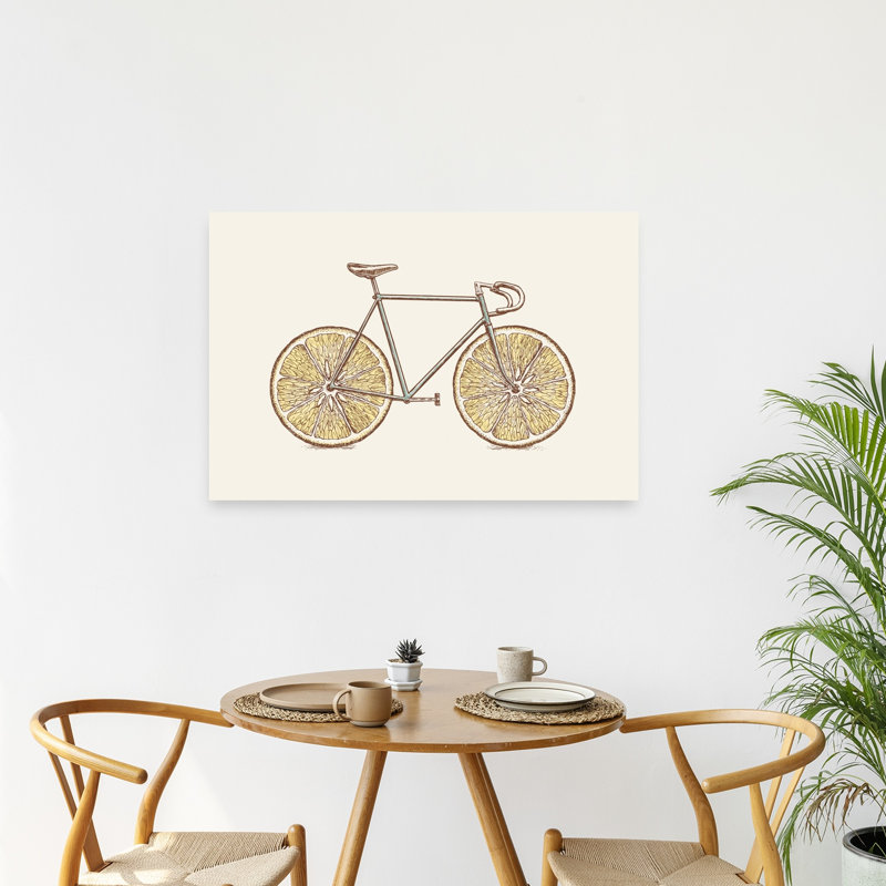 Impression d'art mural orange orange, 24" H x 36" W
