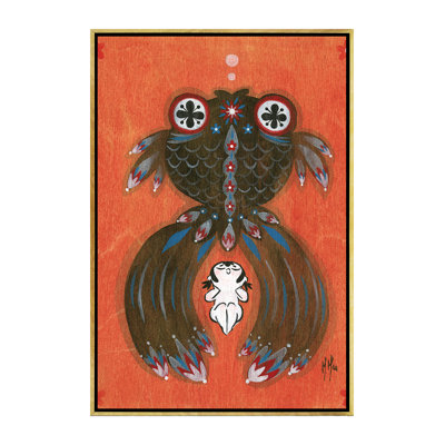 «Folk Blessings - Goldfish» par Martin Hsu - reproduction d'art