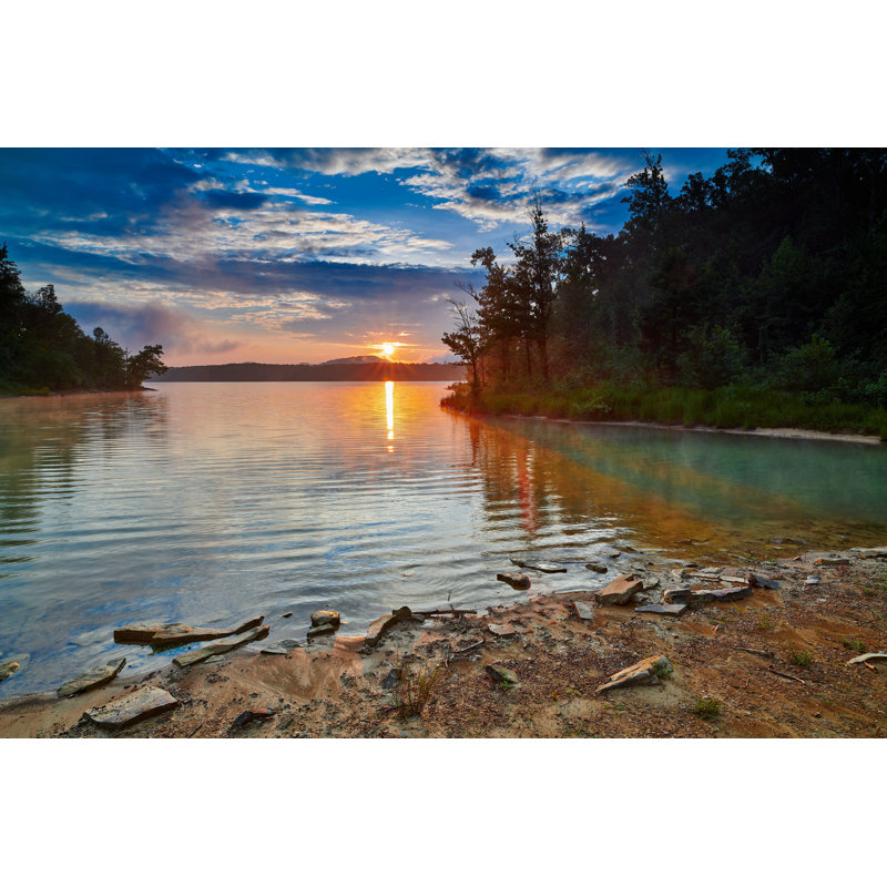 «Ailaina Cave Run Lake, Kentucky» par Patrick Jennings - photographie sur toile tendue, H 12 po x l 18 po
