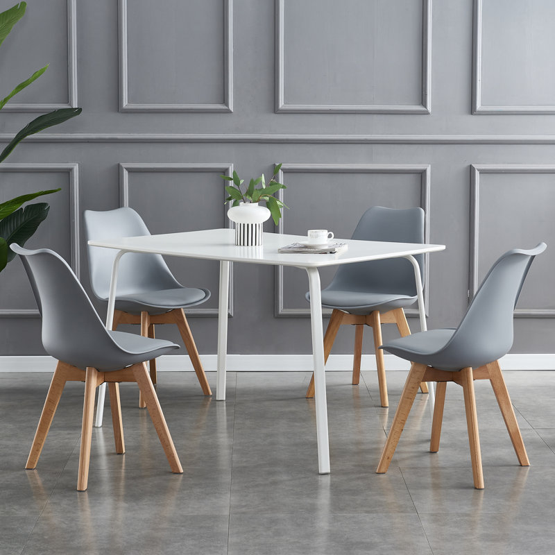Knutsford Kitchen Dining Chair, Grey, 1