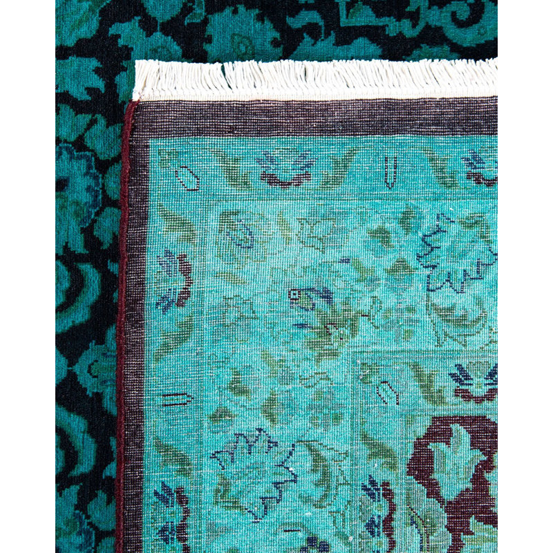 Daisymae One-of-a-Kind 4' 1" X 6' 5" Hand Knotted Area Rug