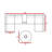 Biles Grey Fully Assembled 8 Piece Sectional Seating Group With Cushions