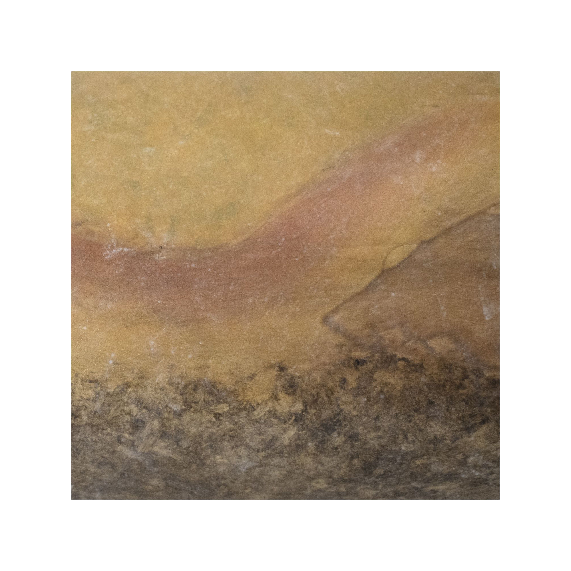 Logan Outdoor Ceramic Wall Light, LED, Harvest Yellow Slate, 9.75" H x 12" W x 4" D