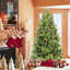 Arbre de Noël 9 pi avec 2435 pointes PE + PVC - Arbre de Noël à branches pleines-1545693656