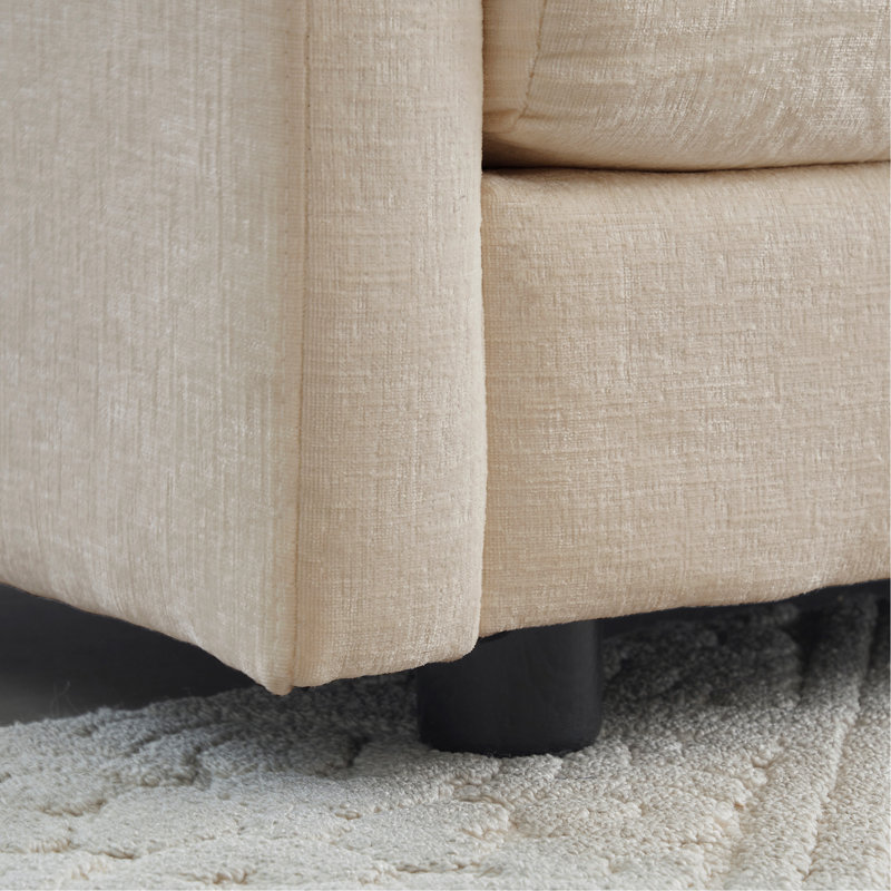 Ensemble de 2 chaises d'appoint, Beige