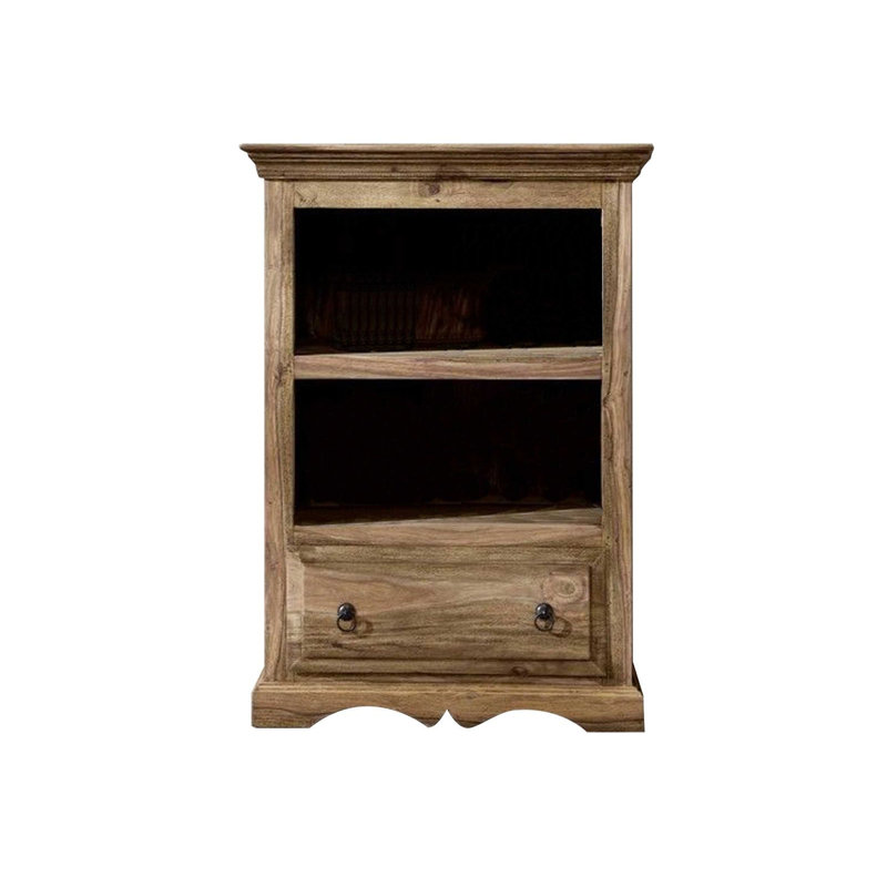 Leeds 100cm H x 70cm W Solid Wood Barister Bookcase