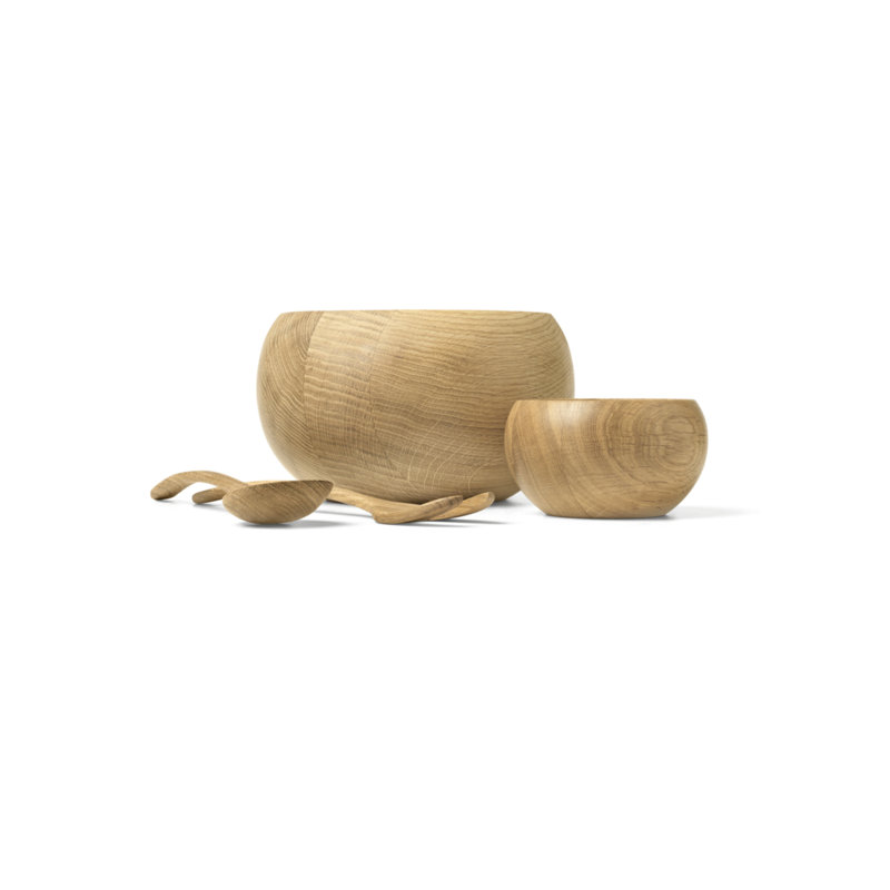Menageri Wood Serving Bowl