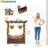Sabeera Wood Planter Box with Trellis-718423083