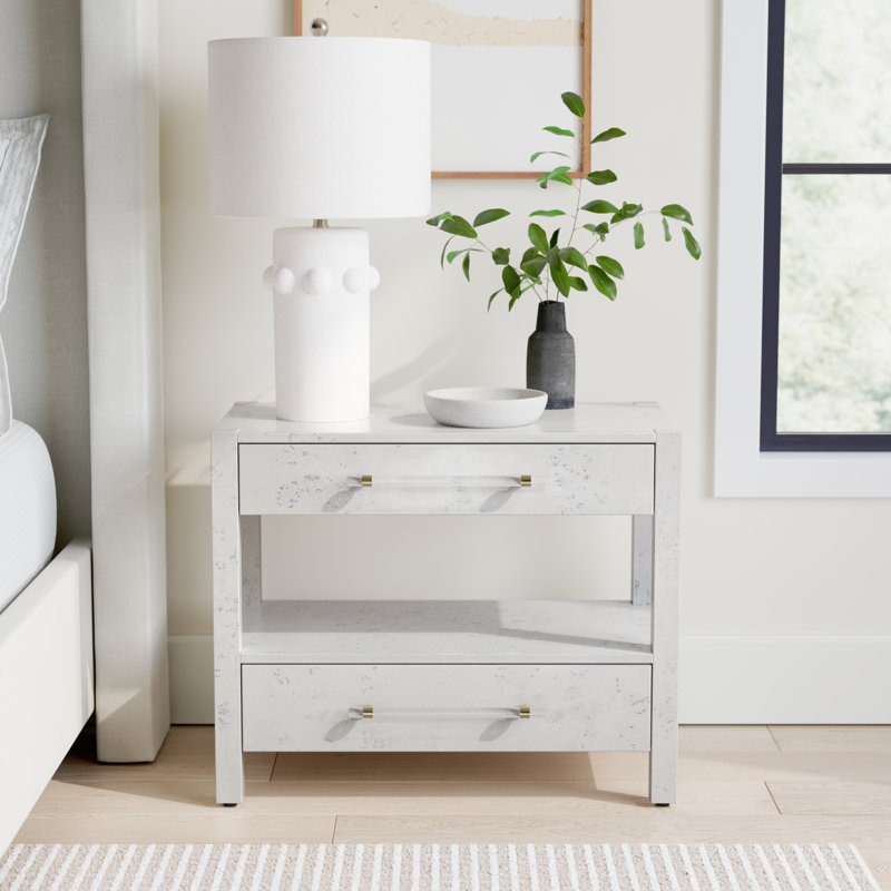 Omnia 26'' W Nightstand, White