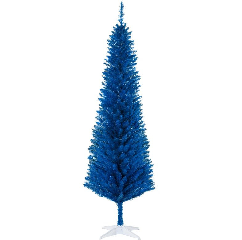 Arbre de Noël au crayon, arbre de Noël artificiel avec support robuste | Idée de cadeau, H 5,9 pi
