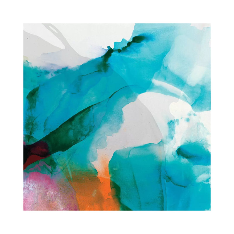 LA Abstract II by Sisa Jasper - No Frame Gallery-Wrapped Canvas Giclée on Canvas, 30.48cm H x 30.48cm W
