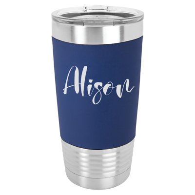 20 oz Tasse de voyage à double paroi en acier inoxydable
