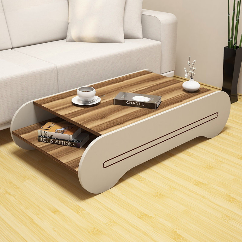 Bianey Sled Coffee Table, Cream