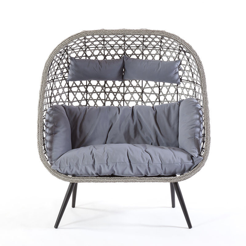 51.1'' Wide Straight Patio Daybed with Cushions