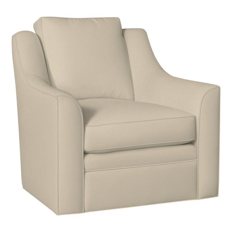 Fauteuil pivotant American Bungalow Nicholas, Lin Tuck