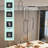 Keysha 6 - Light LED Dimmable Chandelier Long High Ceiling Cluster Pendant for Hallway Staircase with Remote 
