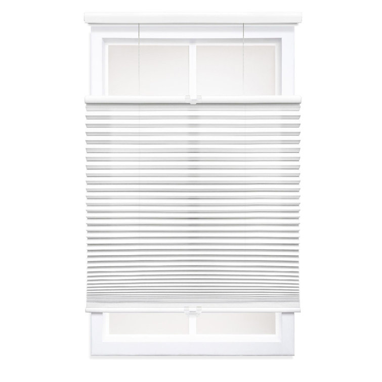 EcoHome 1.5 inch Cordless Semi-Sheer Light Filtering Top Down Bottom Up Cellular Shade