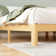 Ruberta 10" High Solid Wood Platform Bed, Easy Assembly, No Squeak