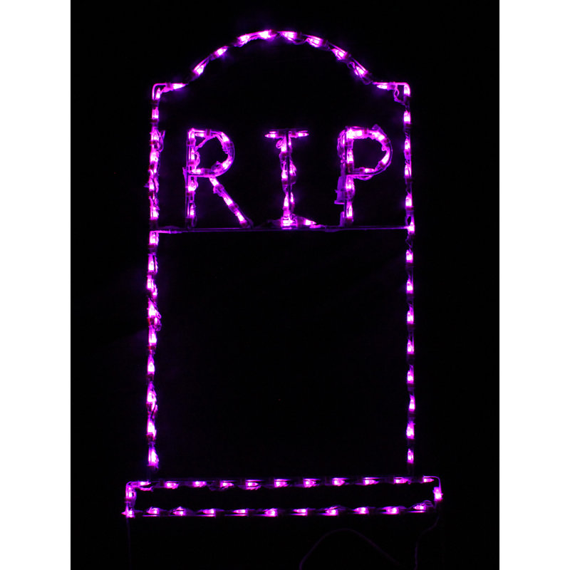 Présentoir lumineux RIP Tombstone