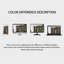 Vitrines en bois massif Burlywood