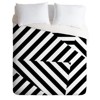 Modern & Contemporary Polyester Geometric Shapes Duvet Cover