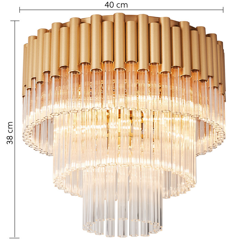 Aglaya 5 - Light Bulb Chandelier
