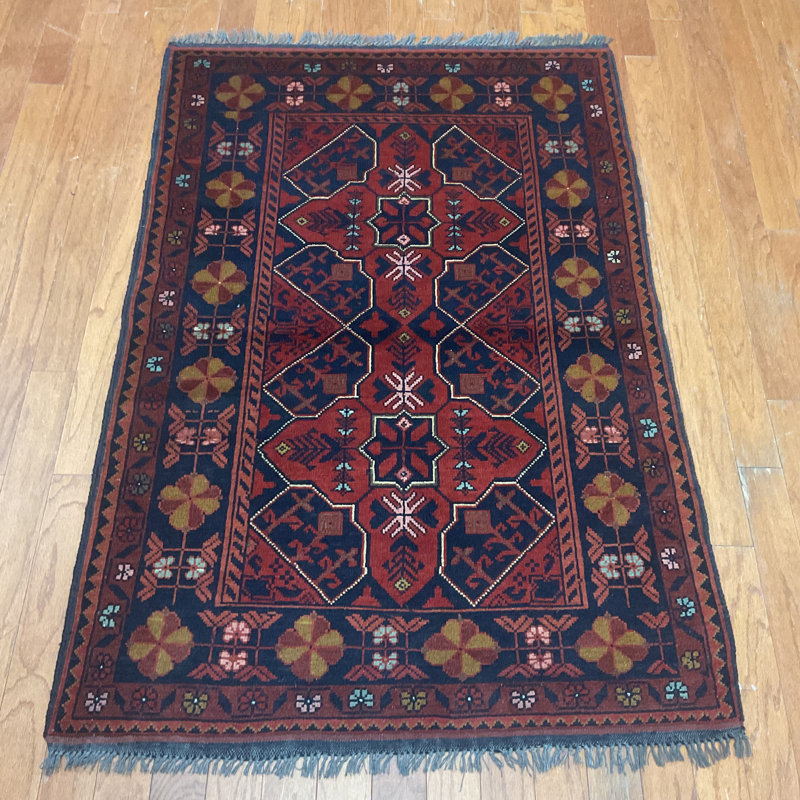 Tapis en laine fabriqué à la main Khall
