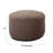 Foot Pouf Barbet Chocolate-1265798760