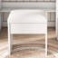 Bureau de meuble-lavabo compact en blanc avec lumières DEL réglables, prise de courant et support pour sèche-cheveux - conception américaine pour miroir modulaire facile à assembler-1218176357