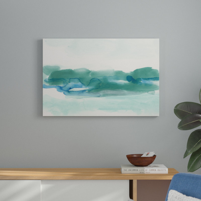'Coast I' by June Erica Vess - Painting Print, 61cm H x 91cm W, Wrapped Canvas