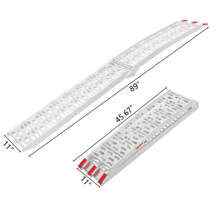 Winado 7.5Ft Aluminum Folding Loading Ramp (2-Pack) - Wayfair Canada