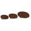  Plant Stool 3 Pcs Brown Mahogany Wood Stand Garden Decor Display Shelf