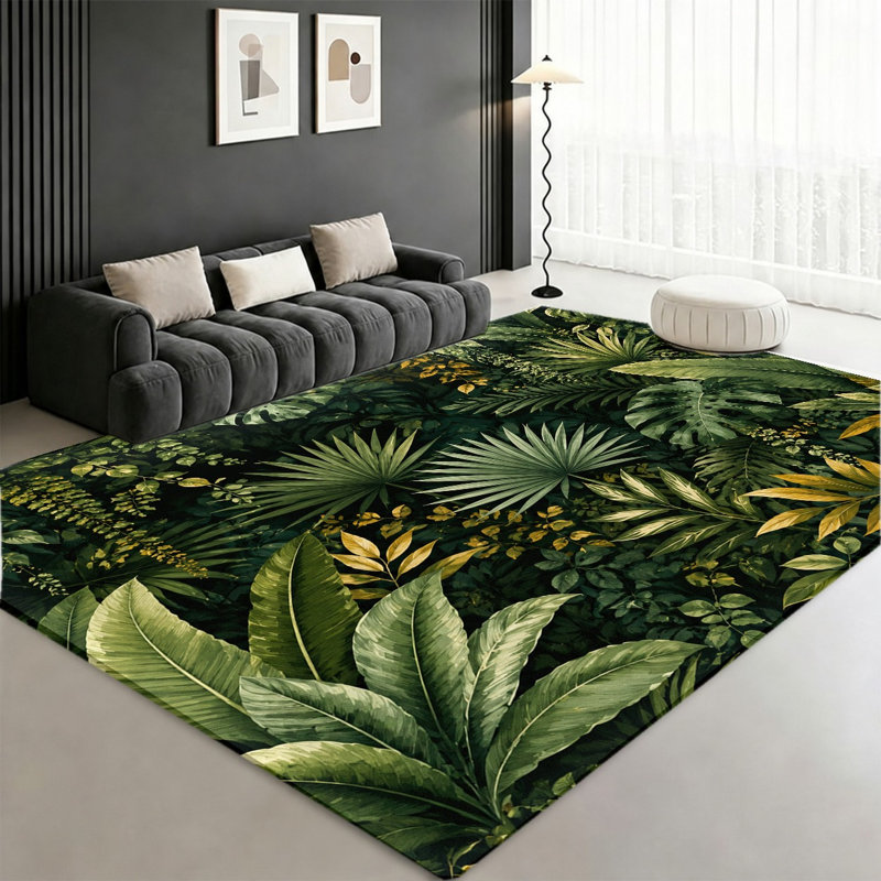 Tapis Jungle, Rectangle 9 pi 10 po x 6 pi 7 po (300 x 200 cm)