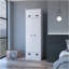 Armoire Linch avec tiroir à charnières, armoire à double porte et 1 tiroir