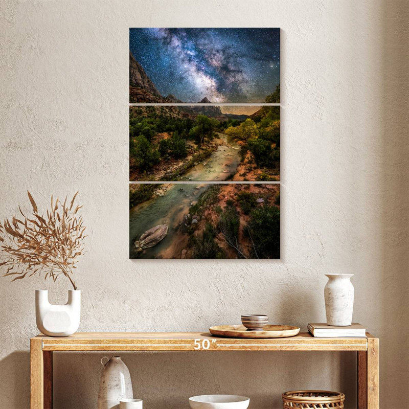 Alvord Galaxy Night Sky, 38" H x 24" W