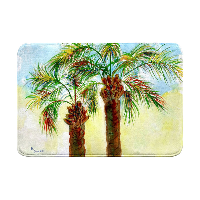 Betsy's Palms Bath Mat