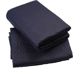 Rangement mobile Couver - housse / toile d'emballage, matériau en polyester durable de 80 po x 72 po (Ensemble de 12)