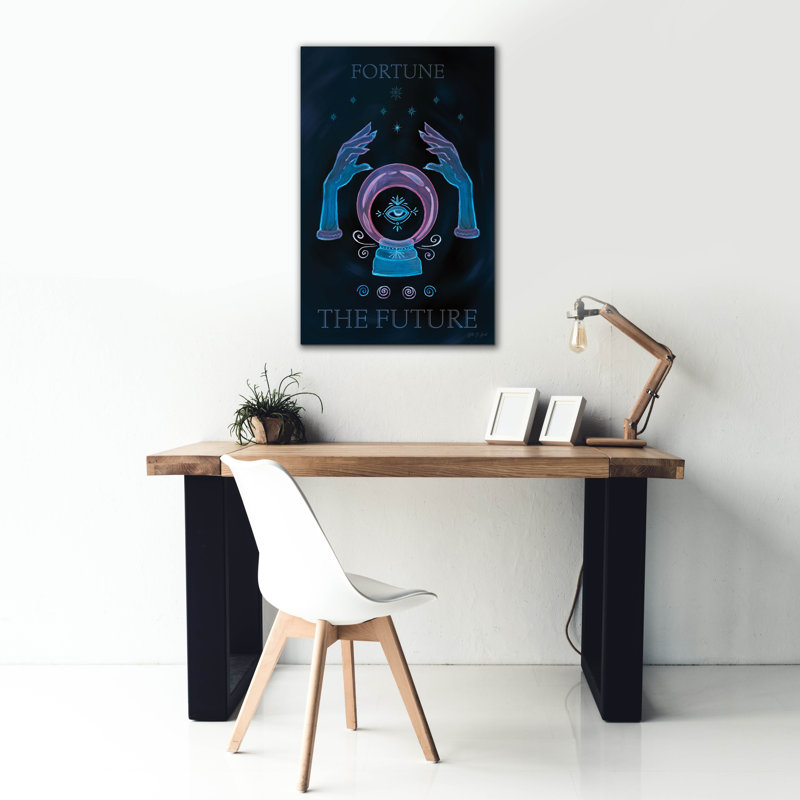 Art mural sur toile Trinx «Mystical Fortune 4» par Yvette St. Amant, H 40 po x l 26 po x P 1,5 po
