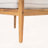Outdoor Acacia Wood 3-Seater Sofa