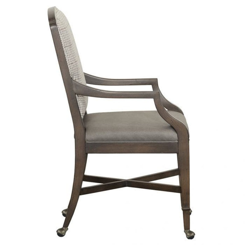 Stella Arm Chair, Tobacco, 9953 Slate