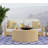 Scotch Outdoor Mat, Blue & White, Reversible Mat For Patio, Porch, Deck, Floor Mat-103706912