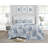 Laura Ashley Bedford Cotton Reversible Quilt Set-109721311-72251264