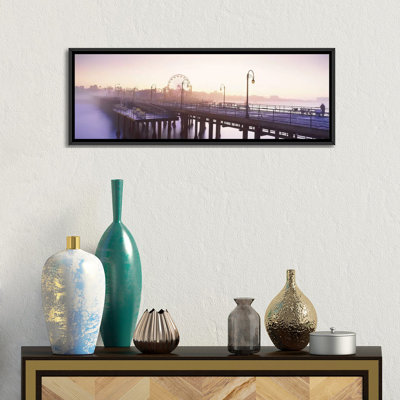 «Santa Monica Pier, Santa Monica, California», reproduction de photo sur toile