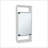Uros Wall-Mounted Mirror Medicine Cabinet With One Door And Interior Storage Shelves, White