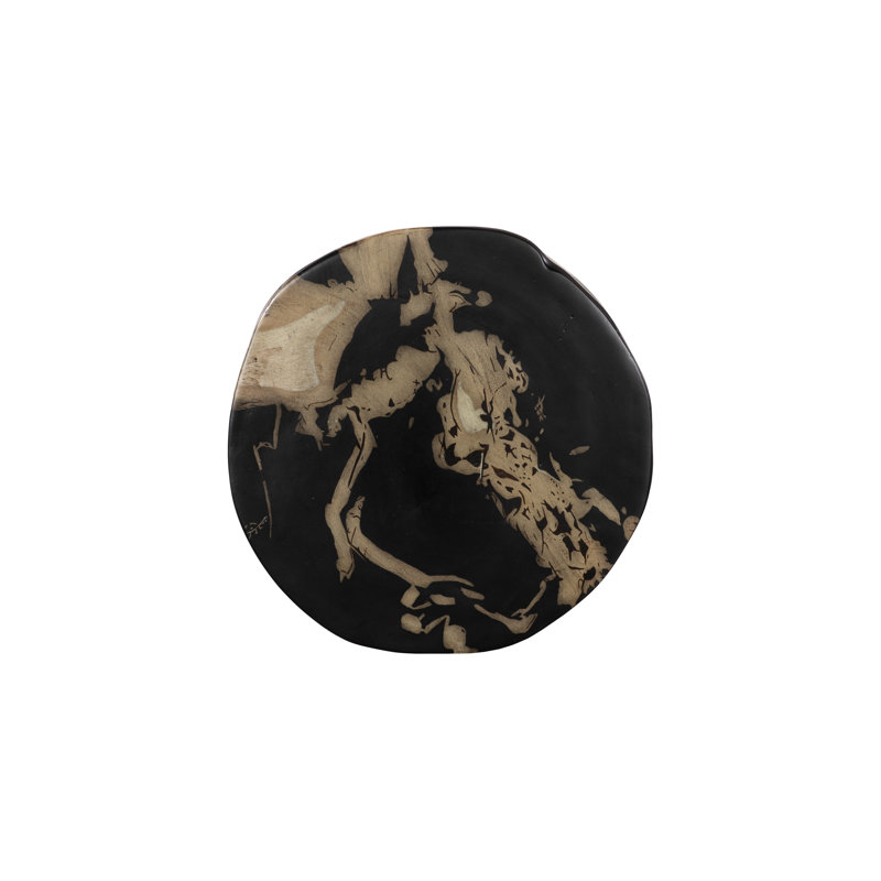 Cast Petrified Wood Stool