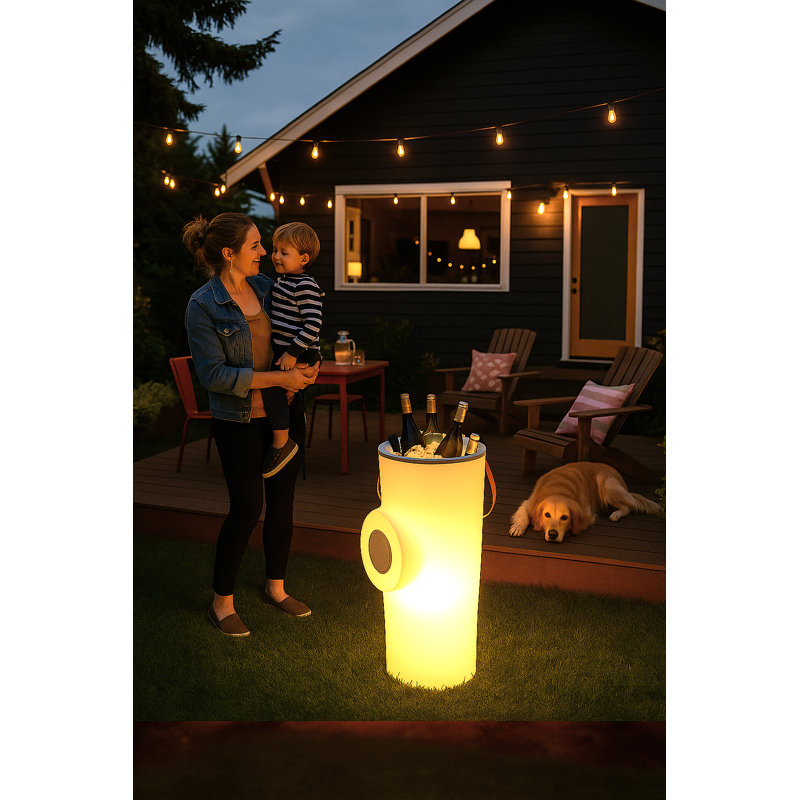Refroidisseur à musique et à musique 27 "USB Lighty