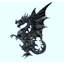 Statue de dragon 44 "en métal Tarragon"
